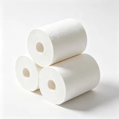 Coreless Toilet Paper Roll image 1