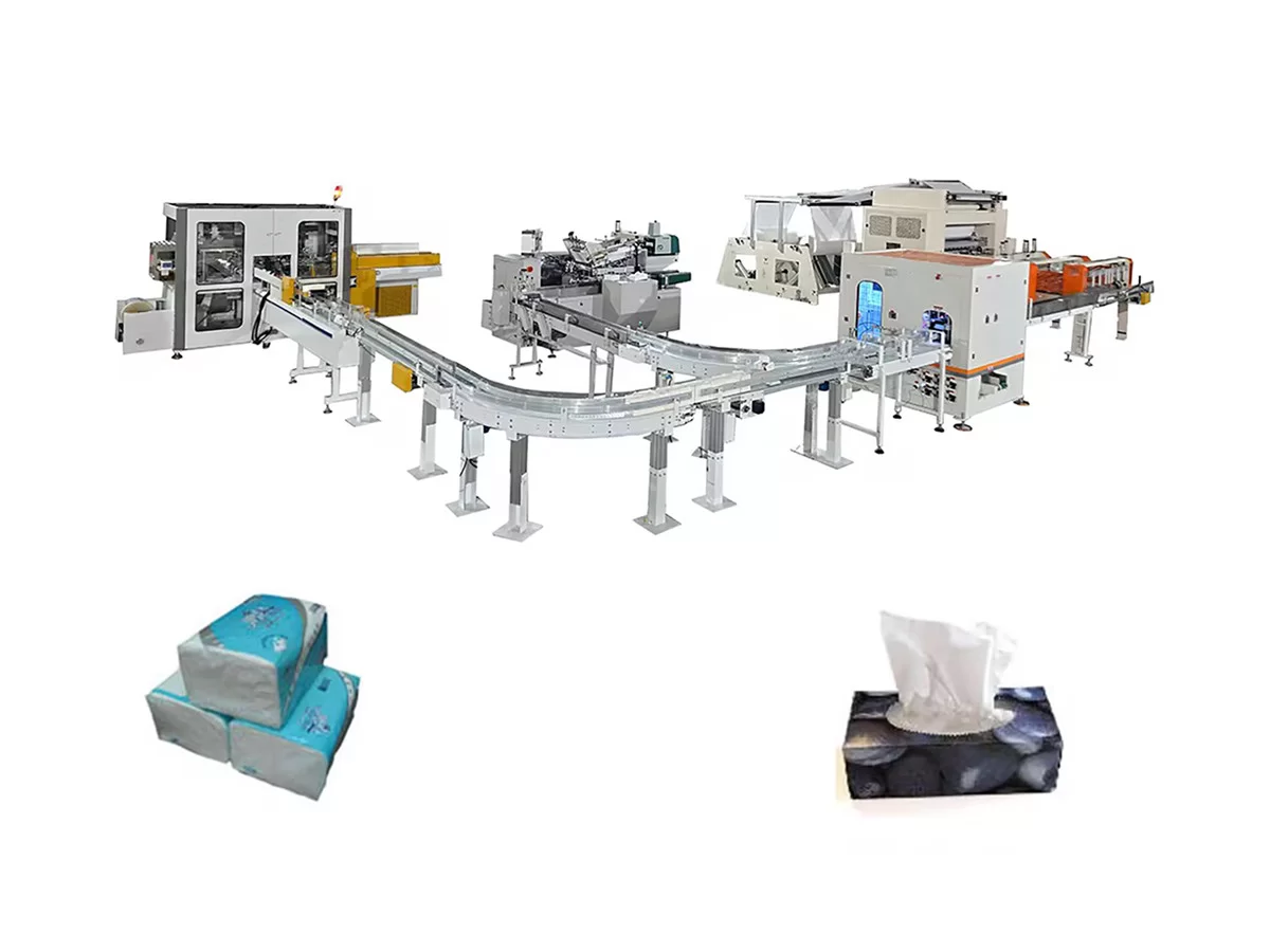 Fully Automatic Facial Tissue Production Line