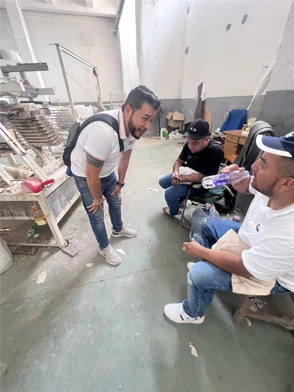Customer Workshop Visit for Toilet Paper Machine and Finished Roll Review